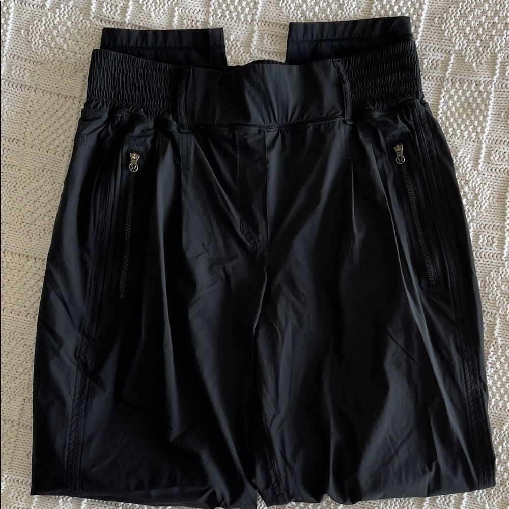 Lululemon Run With Rover Pant Double Layer Black Sz 6 - Picture 3 of 13